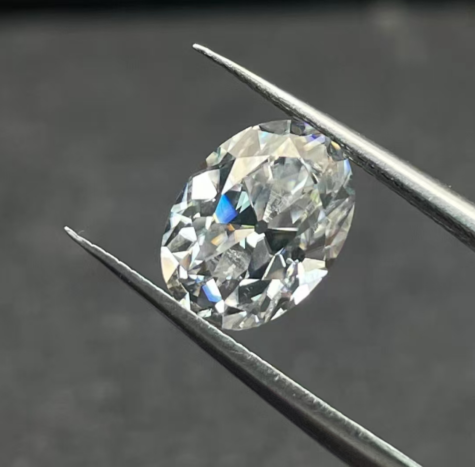 实验室培育钻石IGI【椭圆1.7CT】河南培育钻石源头厂家NGTC+上海IGI