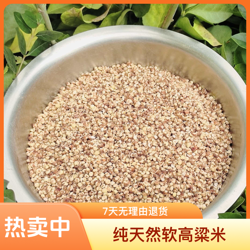 【助农】原产地直发软高粱米谷物杂粮粗粮包邮2斤