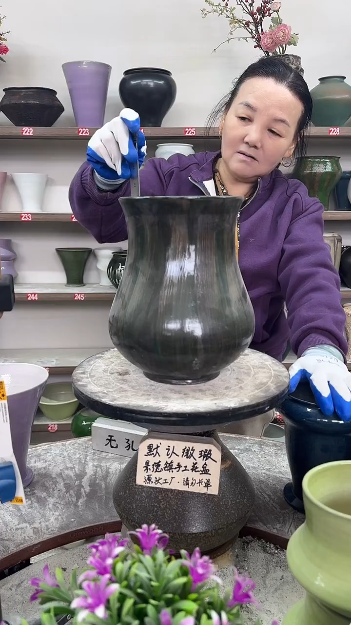 12-5-高24口15瑕-花盆
