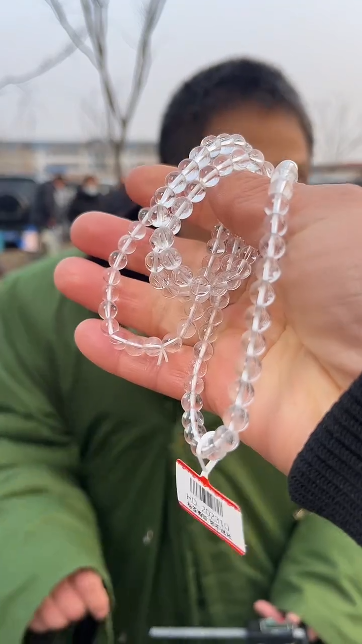 【闪购商品】水晶手链未镶嵌天然多圈多圈手串多样性发一6mm