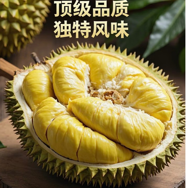 榴莲小时达鲜榴莲（3.8-4.2斤）猫山王核大猫山王马来西亚
