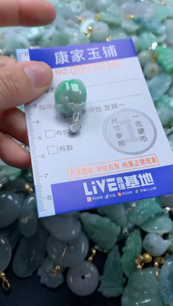 颈饰未镶嵌翡翠5216