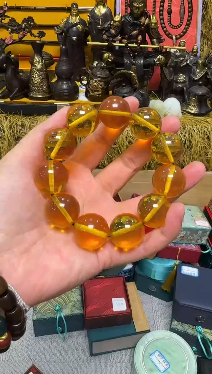 【闪购商品】琥珀颈饰未镶嵌艳艳专属精品链接2113