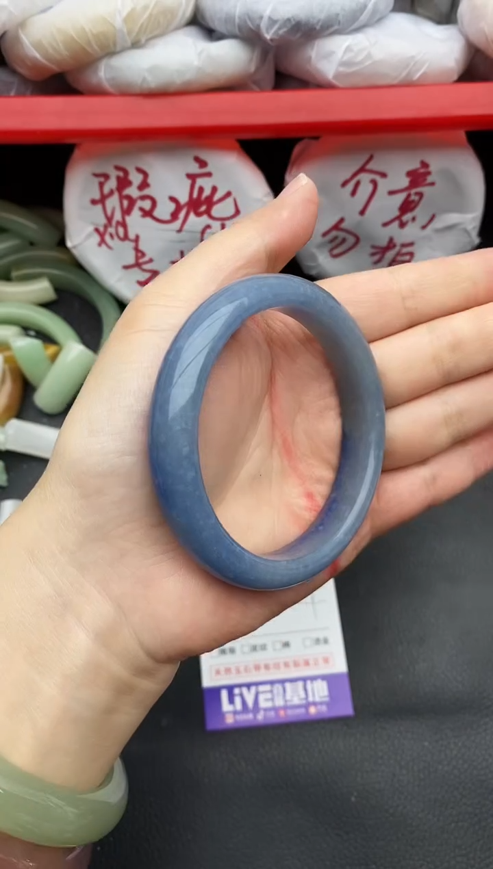 未镶嵌手镯石英质玉瑕疵130+58/59