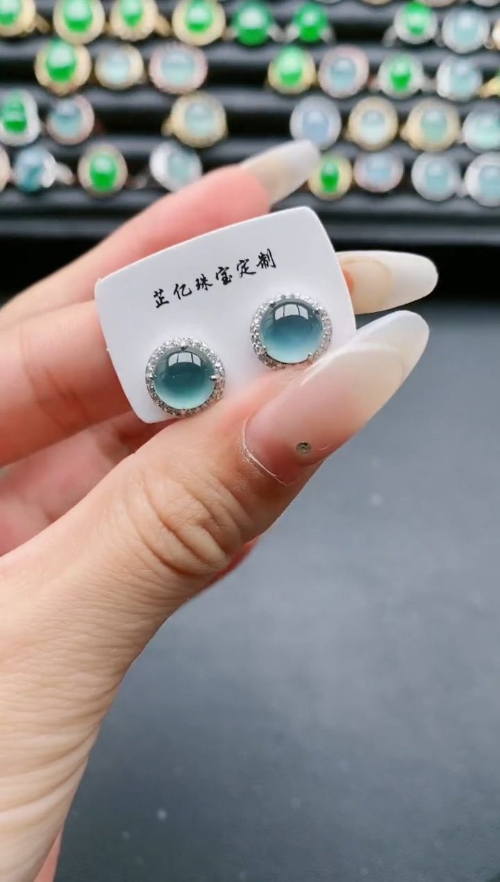 【闪购商品】翡翠戒指银S925镶嵌1111111111