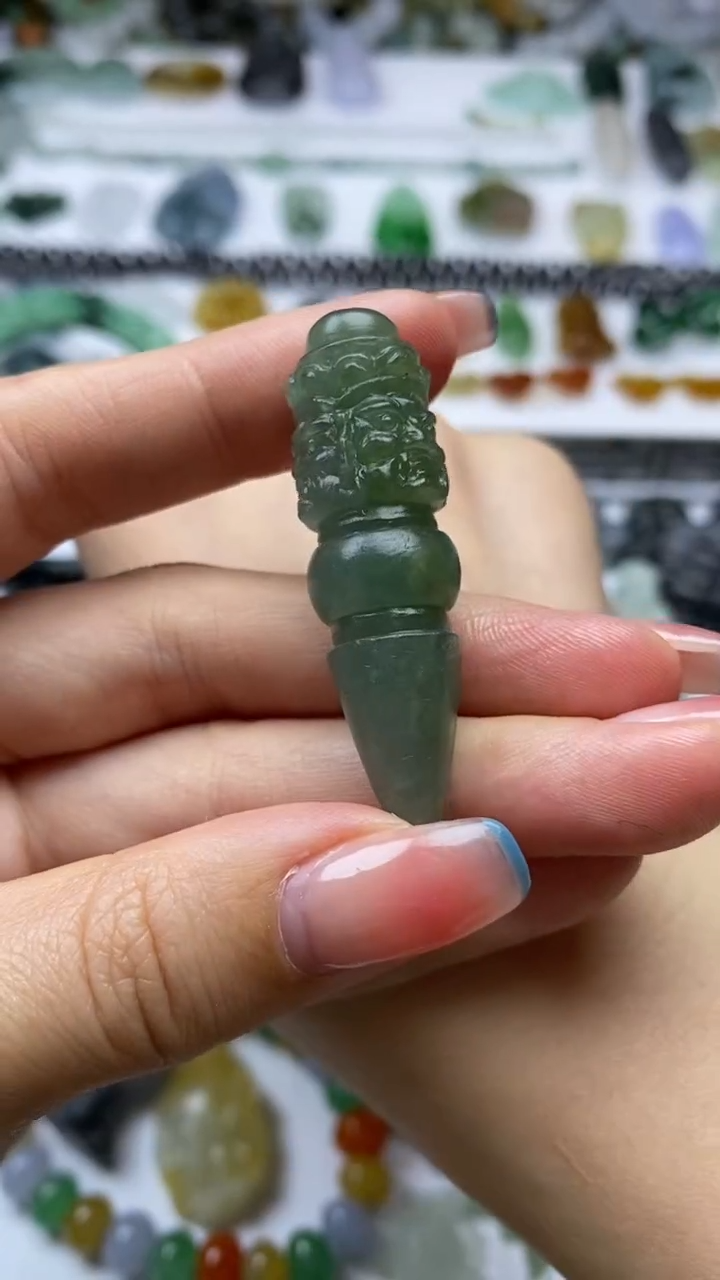 未镶嵌定制翡翠毛货定制不退不换