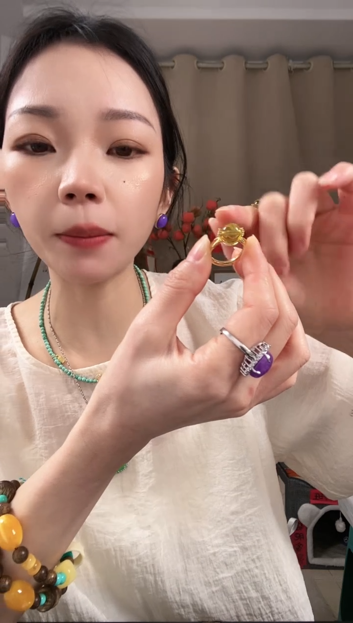 【闪购商品】琥珀颈饰未镶嵌E470EEEEE