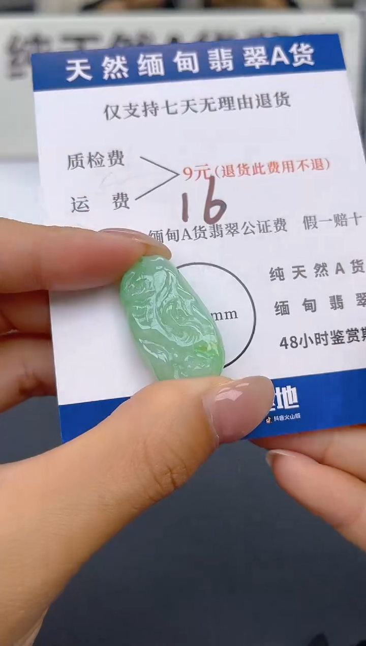 颈饰未镶嵌翡翠纯天然缅甸翡翠A货