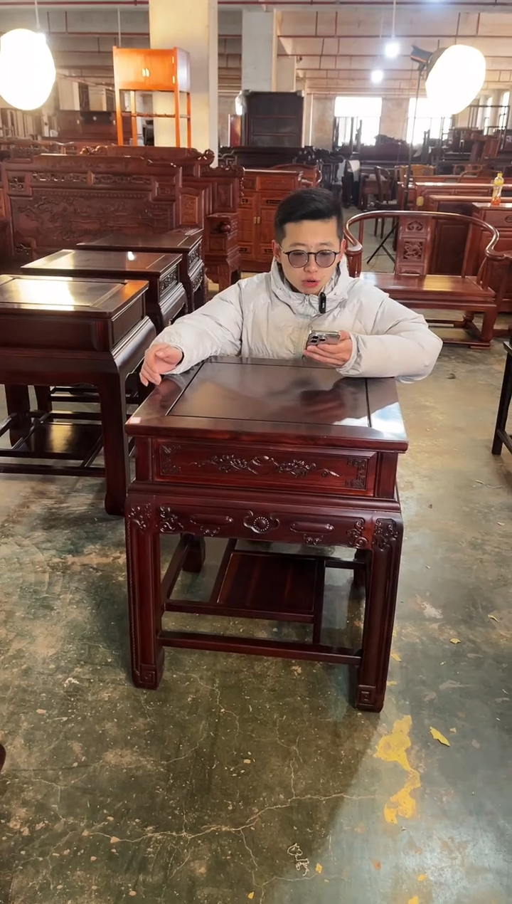 【闪购商品】黑酸枝木类成套家具J03