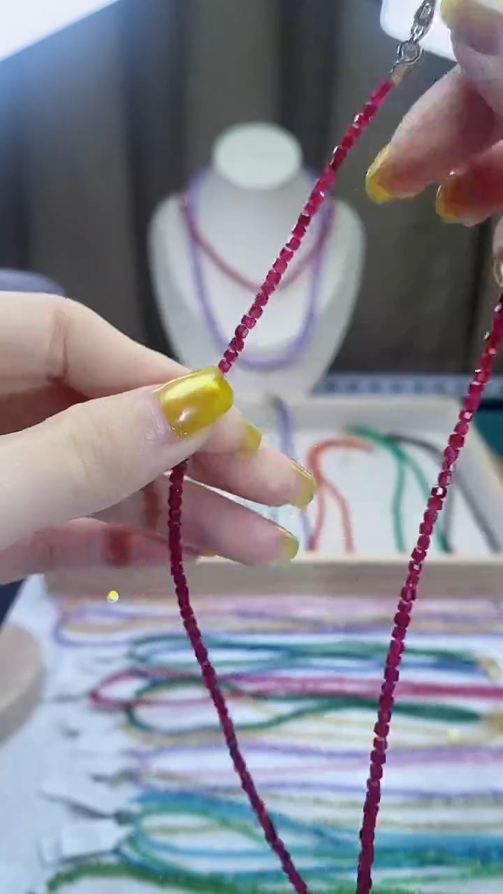 【闪购商品】红宝石颈饰14K金镶嵌诗宁甄选珠宝SYZB63