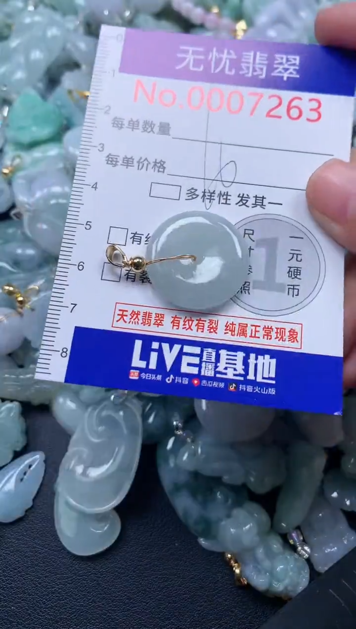 颈饰未镶嵌翡翠7263