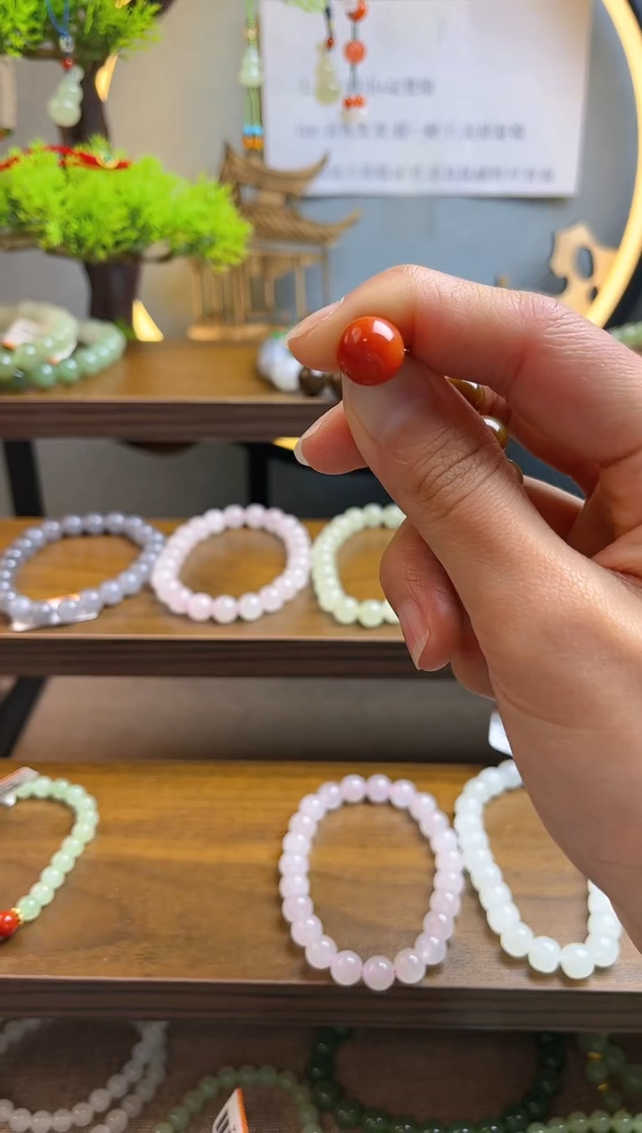 【闪购商品】南红玛瑙单珠未镶嵌南红单珠1颗