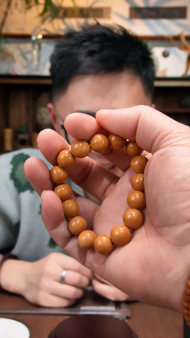 手串猴头核桃猴头圆珠手串DN13*