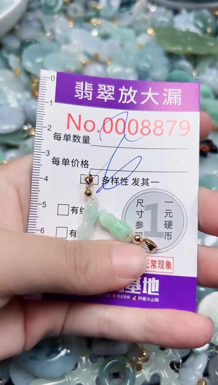 颈饰未镶嵌翡翠8879