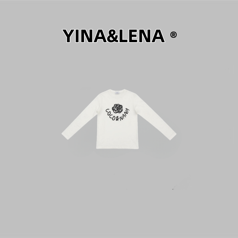 N  YINA&LENA 秋冬新款时尚长袖加绒T恤8882