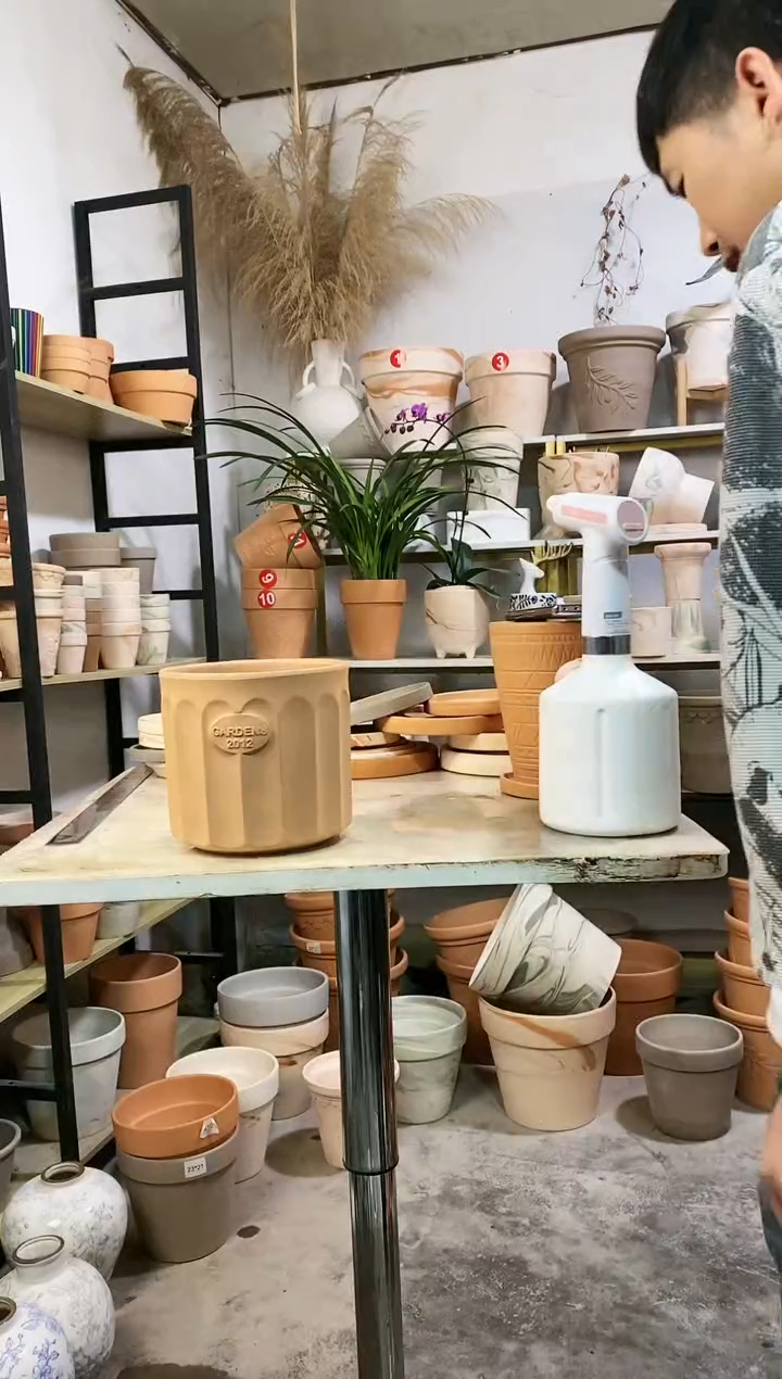 【闪购商品】红陶16*16红陶直筒罗马柱 1盆无托