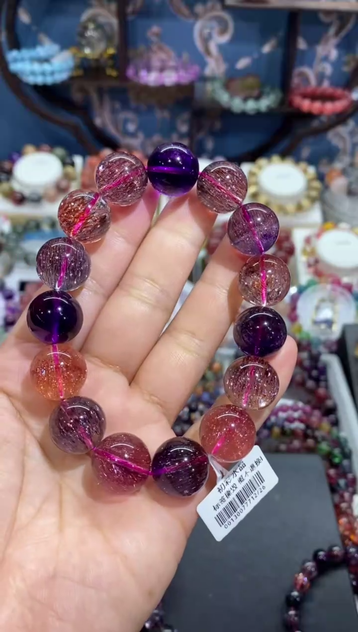 【闪购商品】水晶手串未镶嵌老矿超七