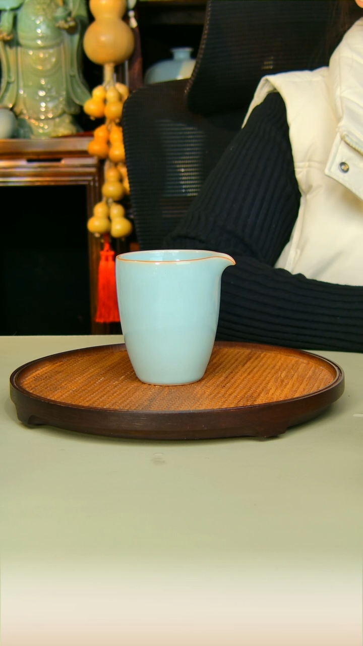 汝瓷公道原矿天青不完美