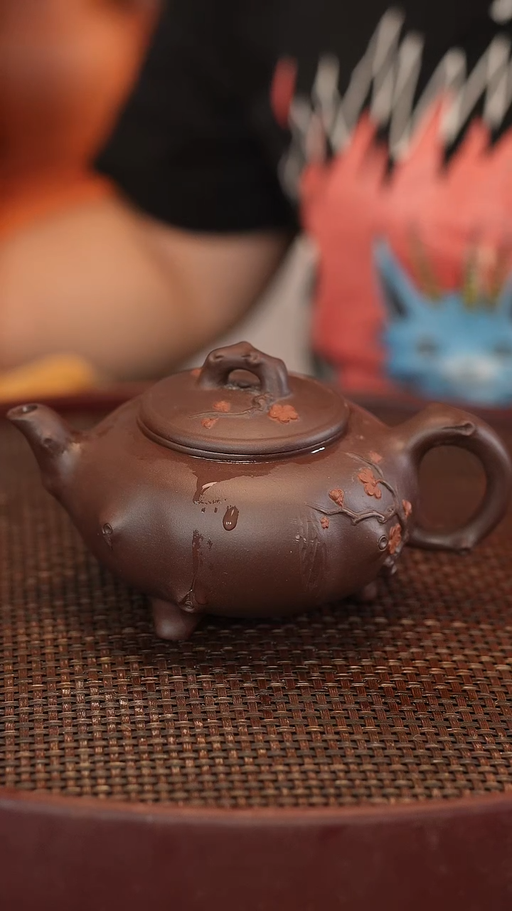 茶壶紫砂原矿手工制作310cc