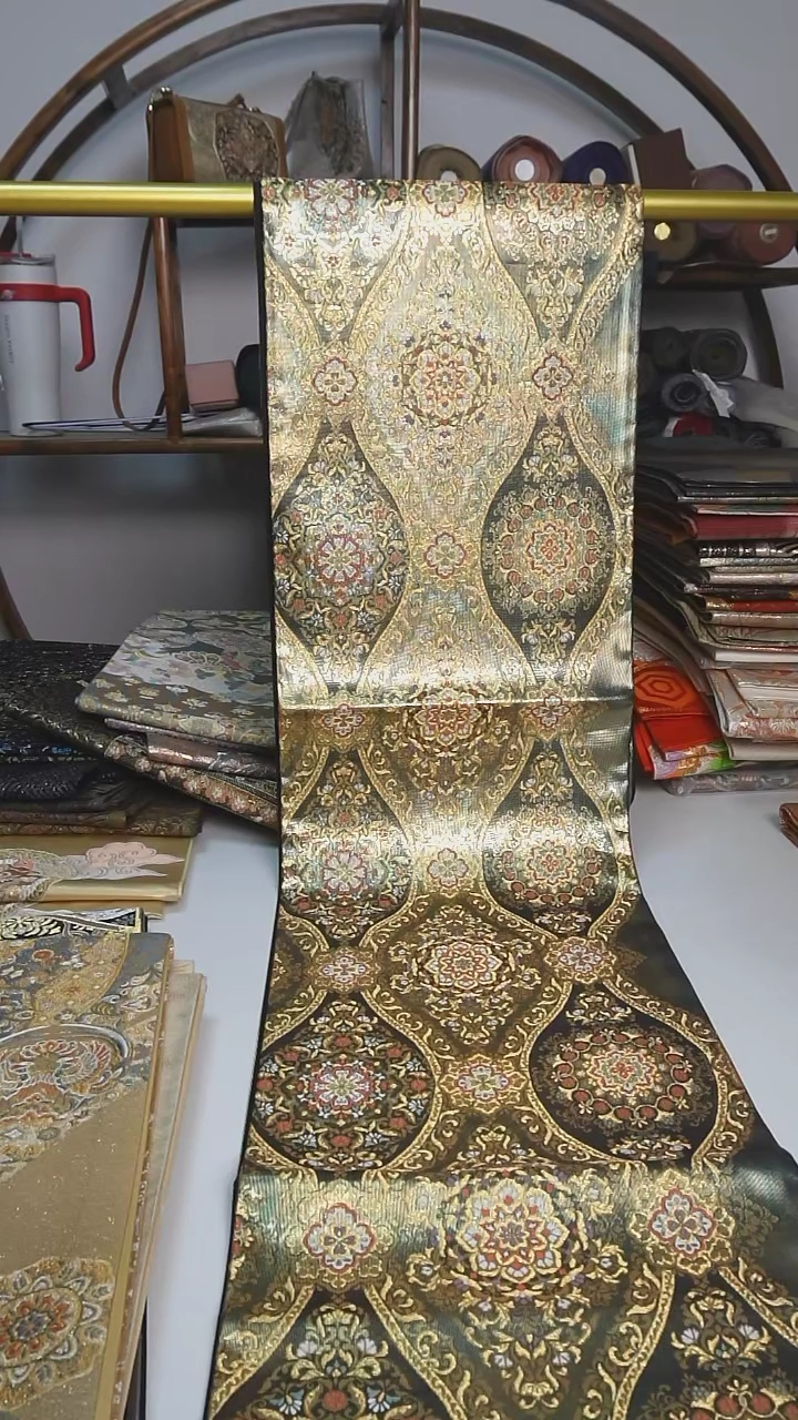 【闪购商品】织绣18西阵织六通宝相花