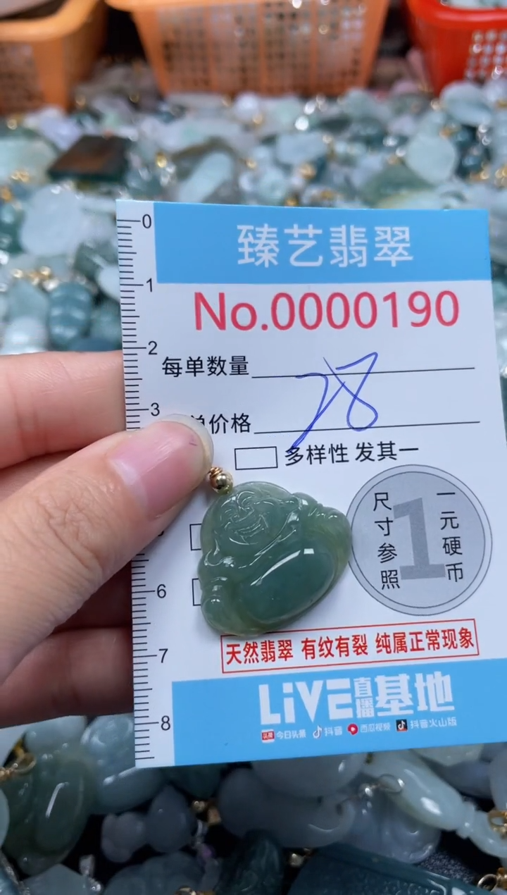 颈饰未镶嵌翡翠190