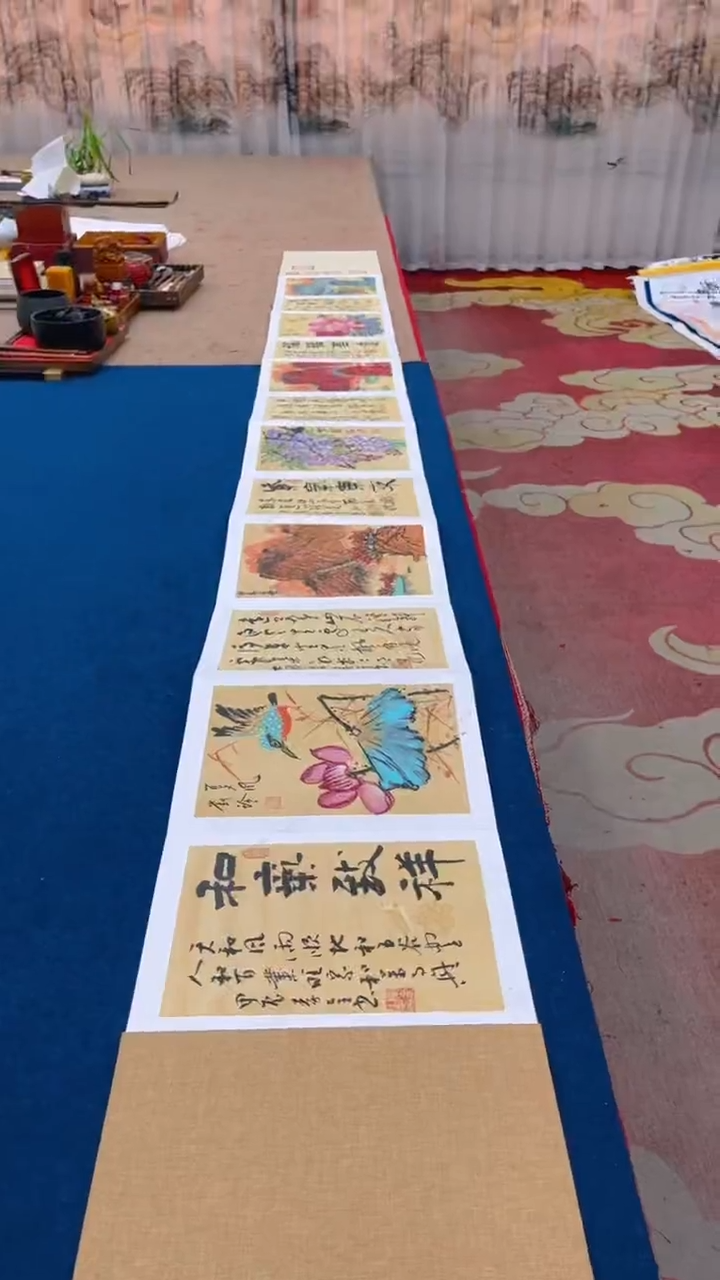 【闪购商品】书法秦全彭谷云 刘玲合作册页