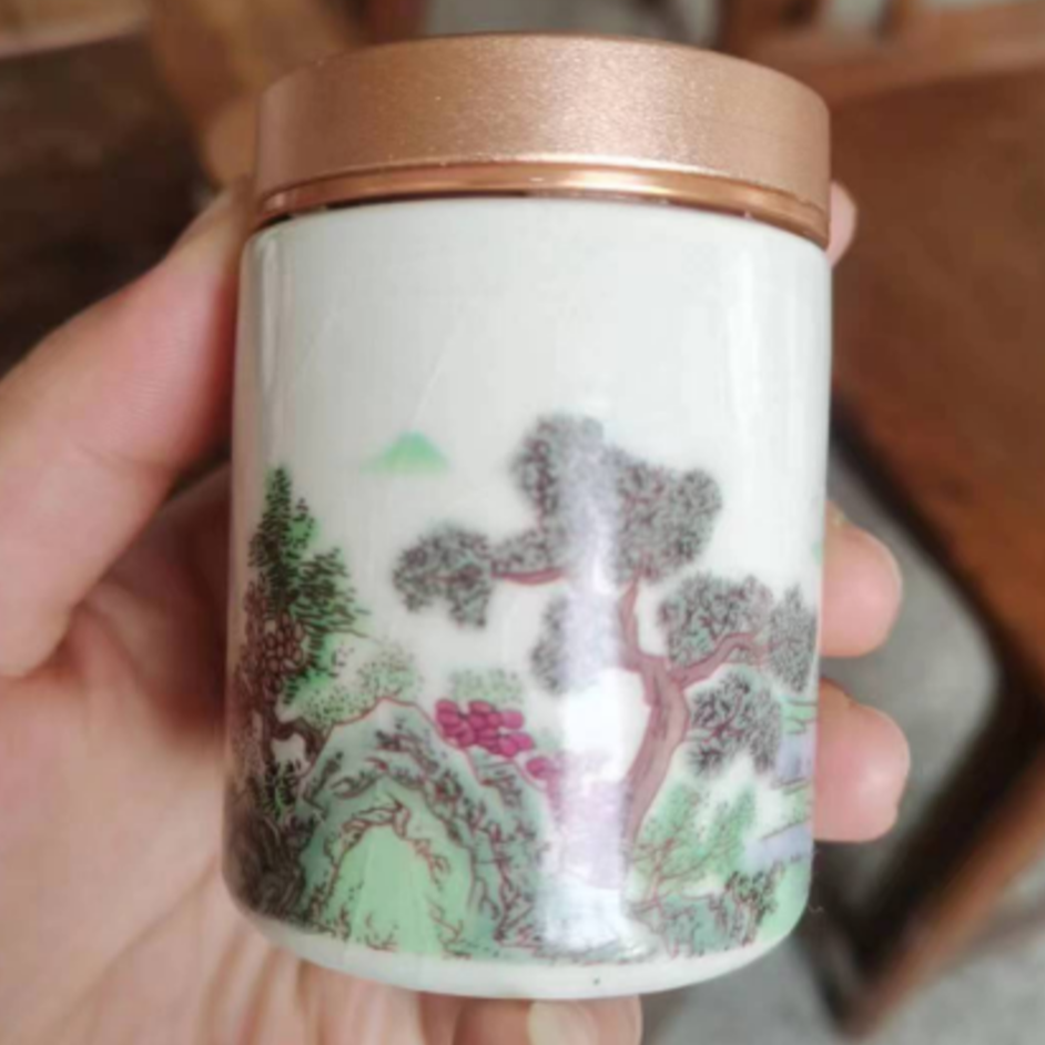 松树林茶叶罐11DIY05