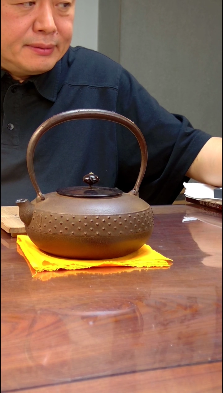 铸铁木*哈日本山行嘉山作烧水壶