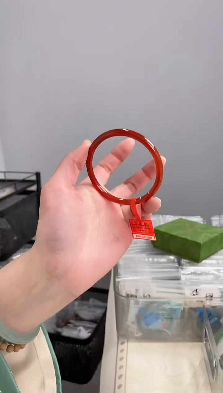 【闪购商品】玛瑙/玉髓手镯未镶嵌56-64圈下单备注圈口