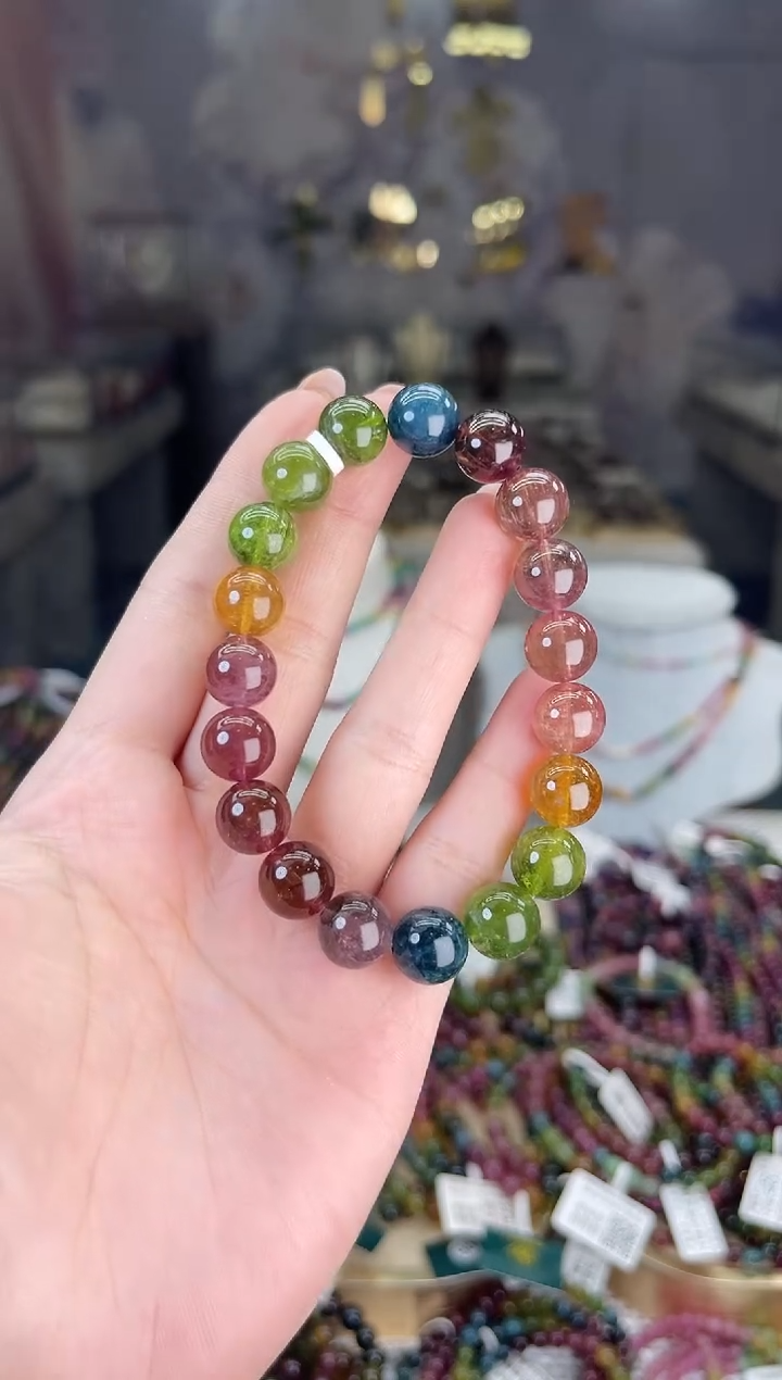 【闪购商品】碧玺/未镶嵌10mm+碧玺单圈多样性发货