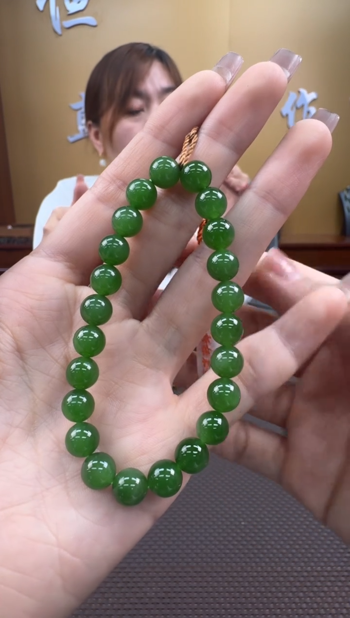 【闪购商品】和田玉手串未镶嵌7-8