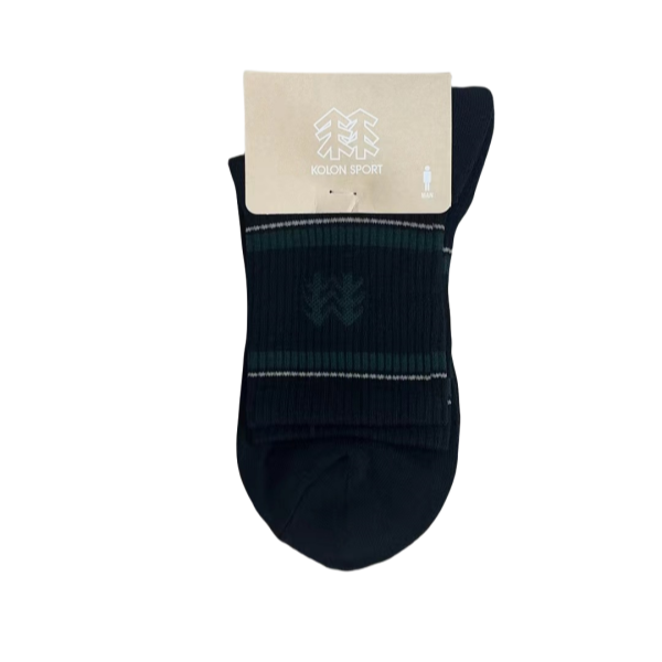 KOLON SPORT/可隆毛巾底中筒袜拍1发5（39-44码）不支持七天无理