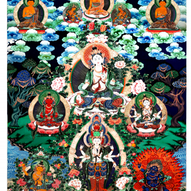 卷轴画唐卡商品050