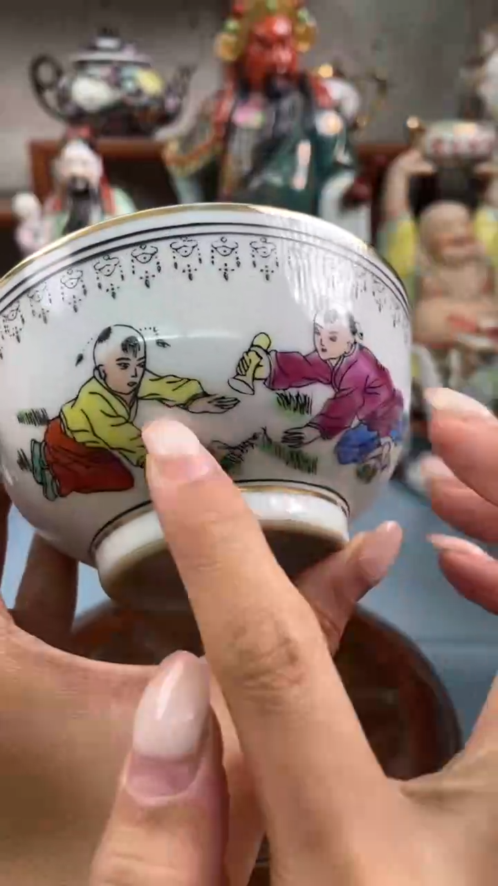 瓷片微瑕慎拍景德镇窑老厂瓷器单件