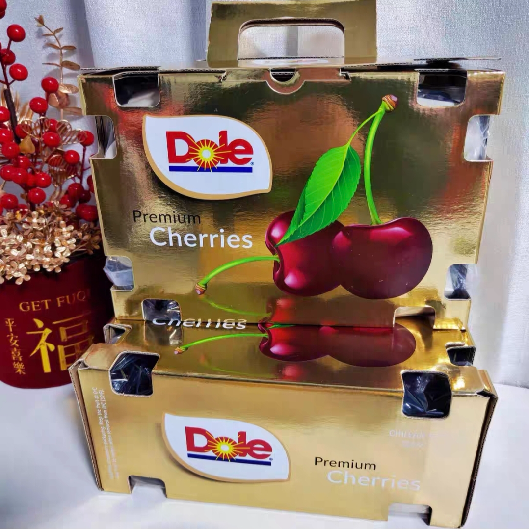 【海运金都乐】智利海运4JD桑提娜车厘子【0.8-5斤】硬脆甜内附果径卡