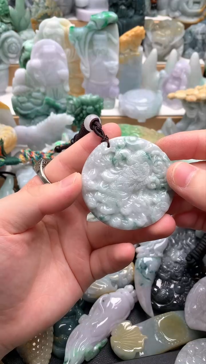 吊坠(不含链)未镶嵌翡翠1