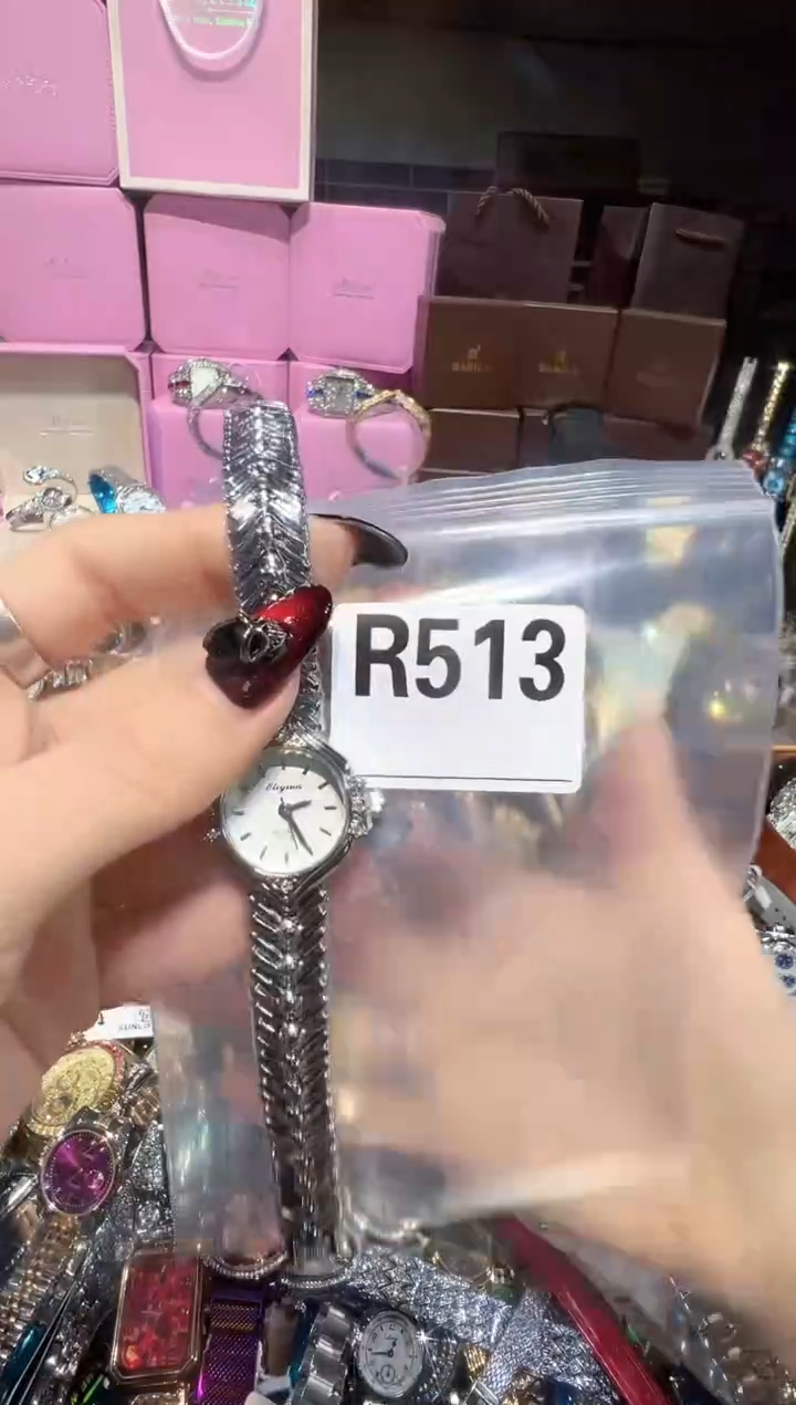 石英机芯不锈钢不锈钢直播定闪专用