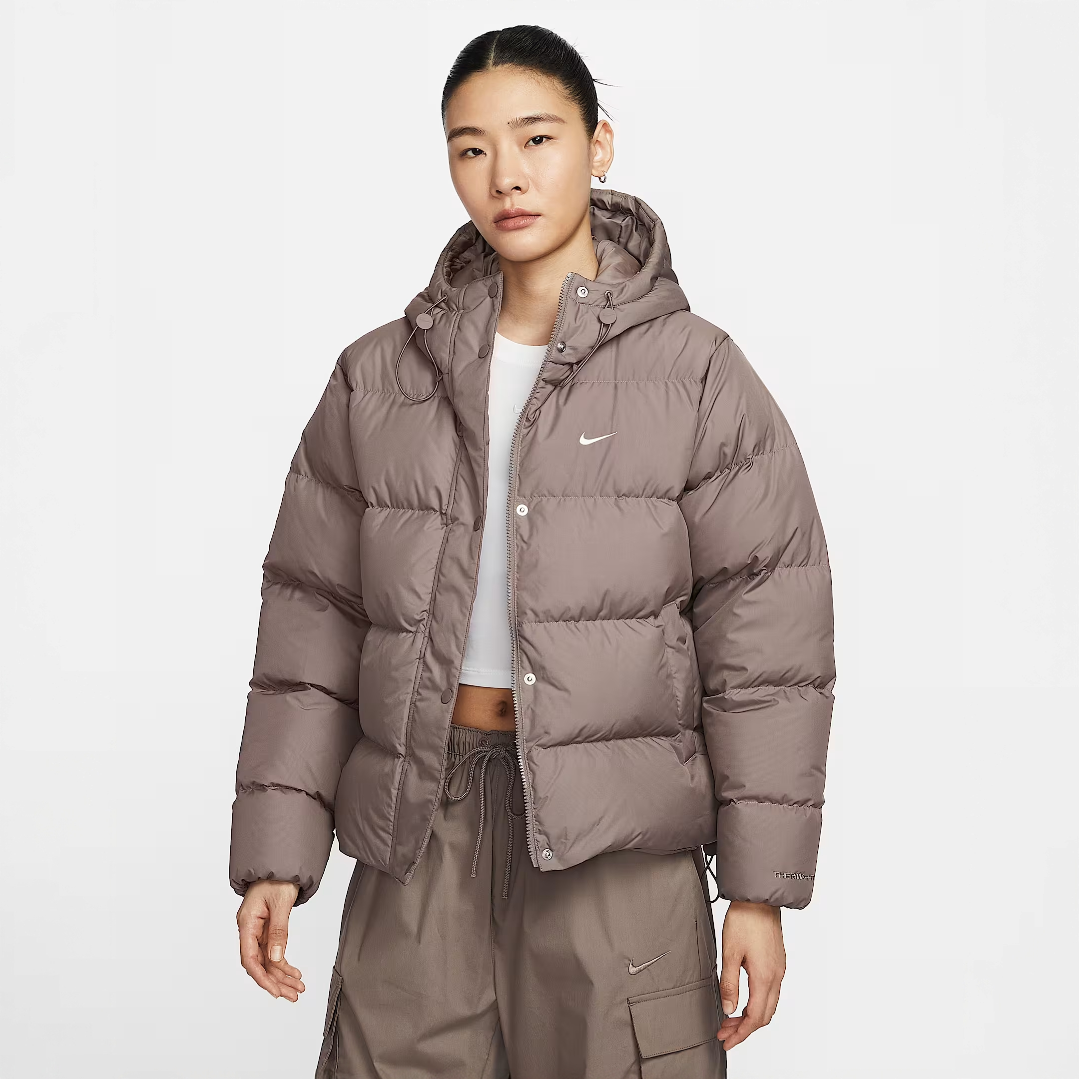 NIKE/耐克【冬上新】女子Therma-FIT拒水羽绒连帽夹克 IH0728214