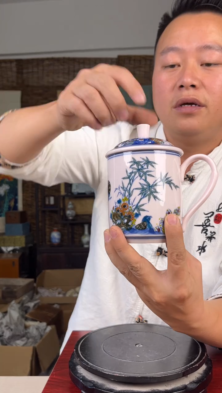摆件瓷景德镇陶瓷摆件B186