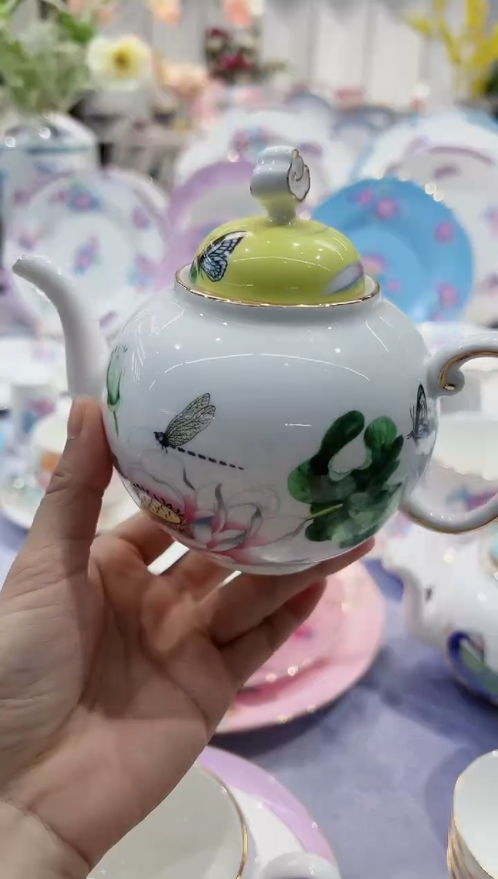 【闪购商品】骨瓷茶壶
