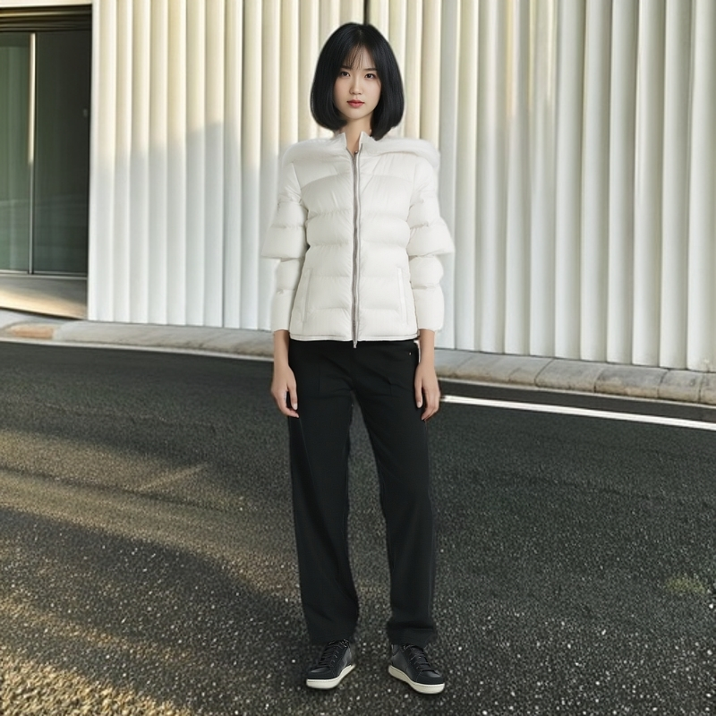 99新 Prada/普拉达 双双臻选/na32136/普拉达羽绒服/42码