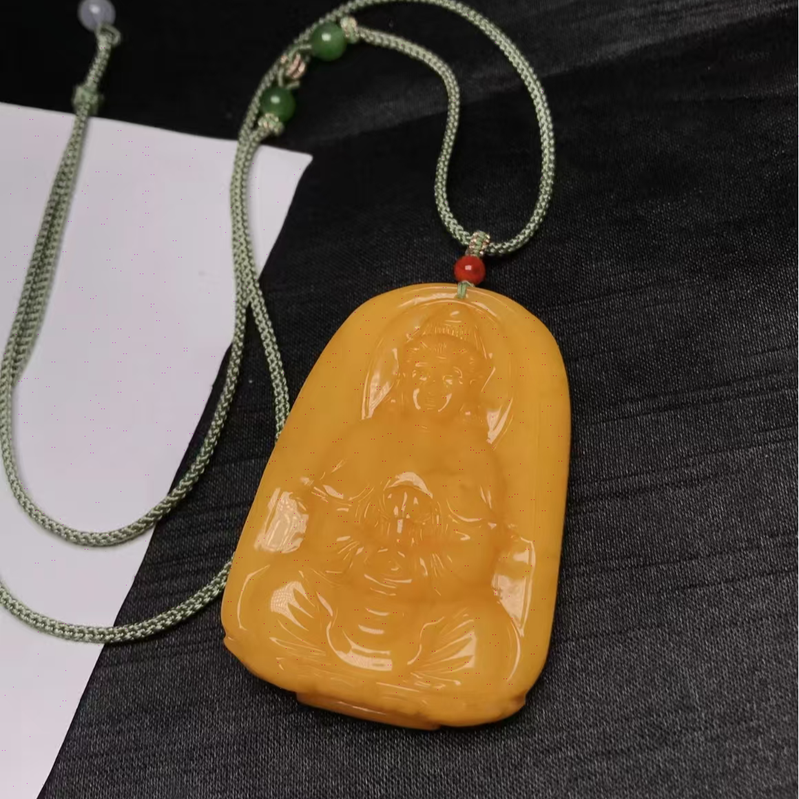 非金属珐琅吊坠 时尚饰品配饰观音牌子