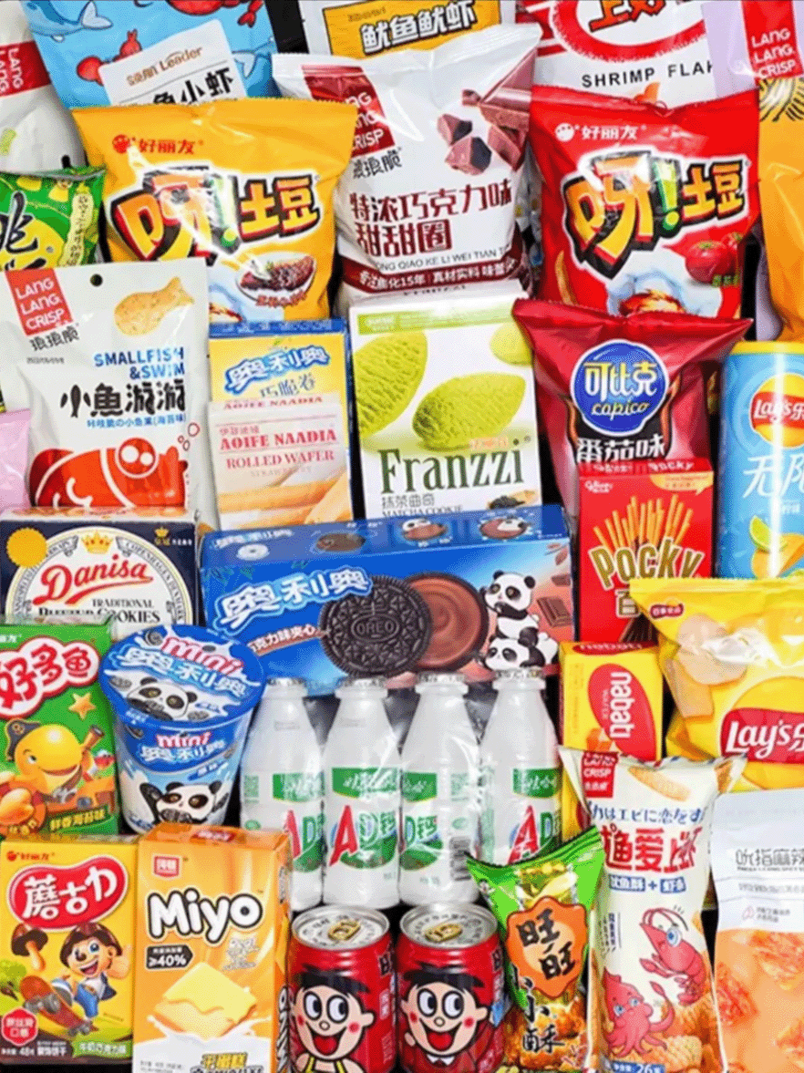 （飞鱼甄选）零食套餐直播链接看清下单（个别临期）介意勿拍~