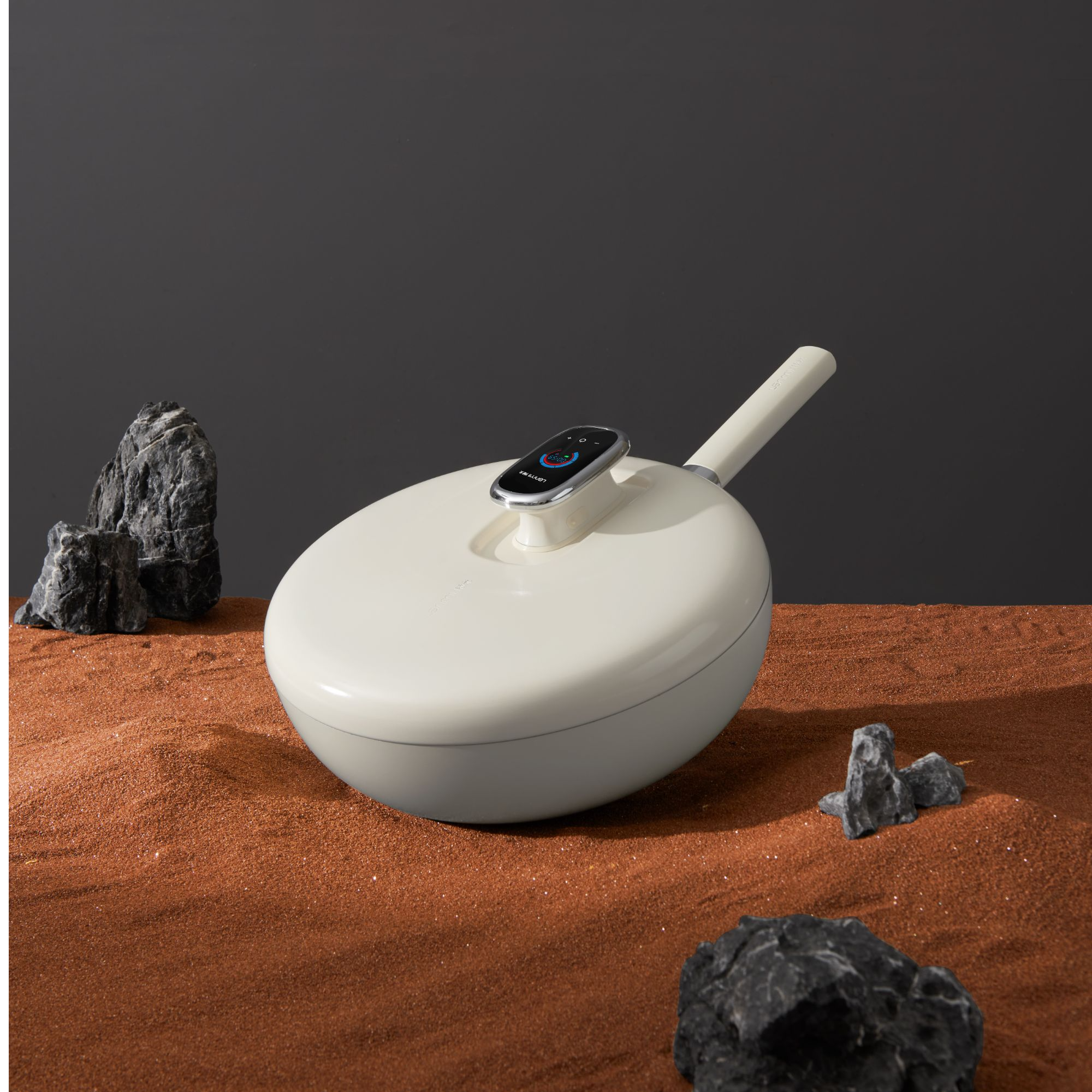 懒米钛空智能炒锅不粘锅家用炒菜锅钛金无涂层钛炒锅平底有钛锅