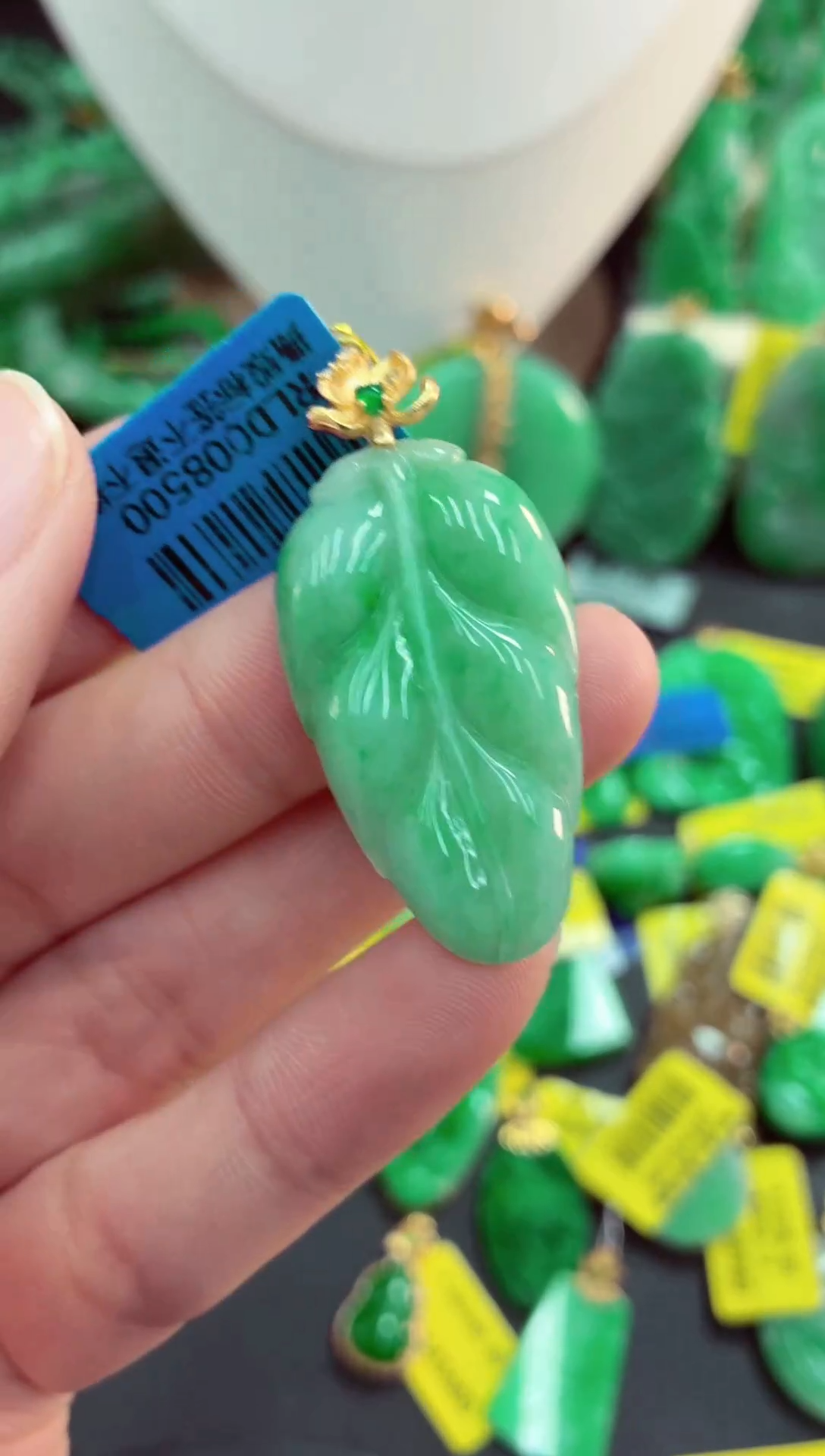 吊坠(不含链)未镶嵌翡翠天然缅甸翡翠A货