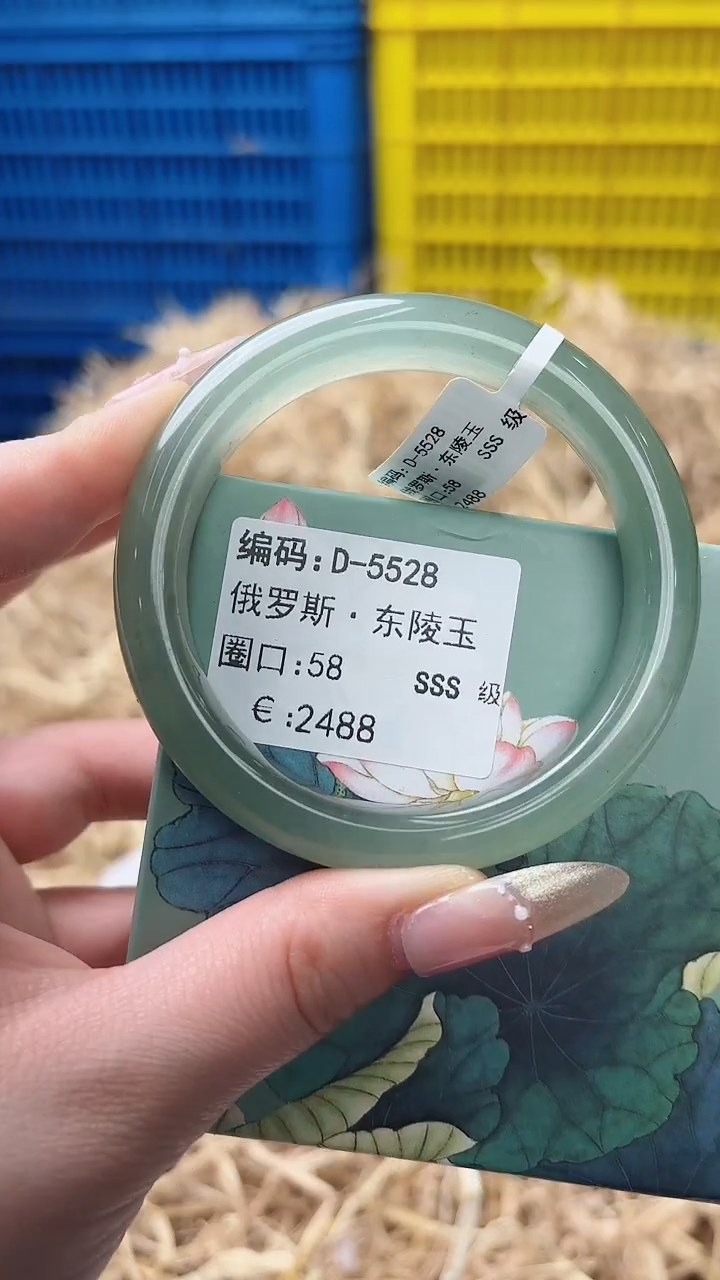 未镶嵌手镯石英质玉D-5528