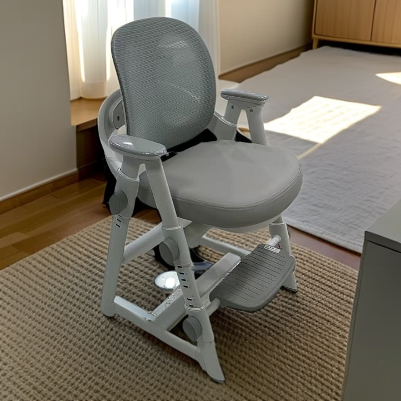 四脚椅靠背椅（四平八稳）学生椅工学椅家用舒服儿童矫姿椅座椅