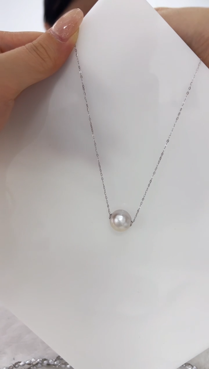 【闪购商品】海水珍珠DA银S925镶嵌v2889 路路通13