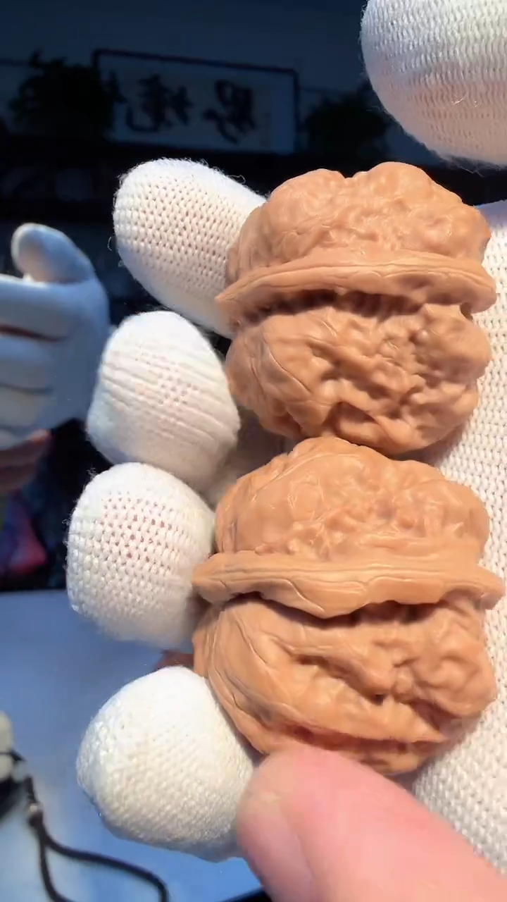 把件文玩核桃030 蛤蟆 36