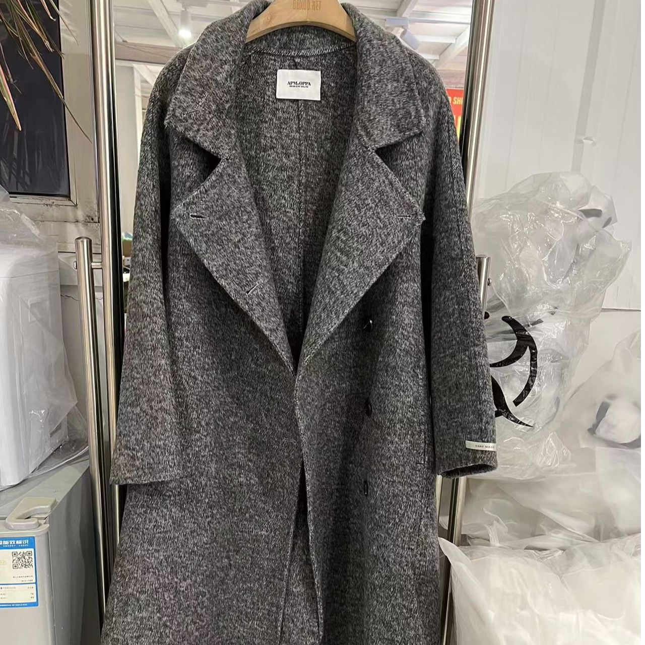 【113#门店新品】雪花纹大衣x8102530993